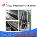 Conical twin screw barrel Bimetallic conical twin barrel double screw extruder Factory